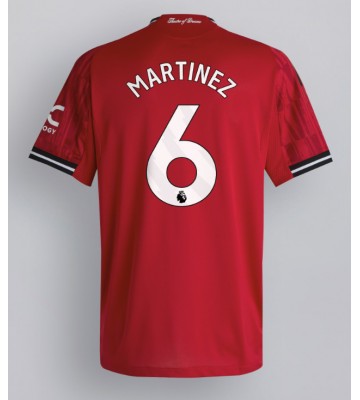 Manchester United Lisandro Martinez #6 Hjemmebanetrøje 2025-26 Kortærmet